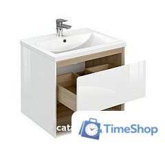  Cersanit Тумба с умывальником Louna 60 - Изображение №2 — Интернет-магазин Time-Shop