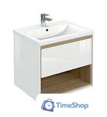  Cersanit Тумба с умывальником Louna 60 - Изображение №1 — Интернет-магазин Time-Shop