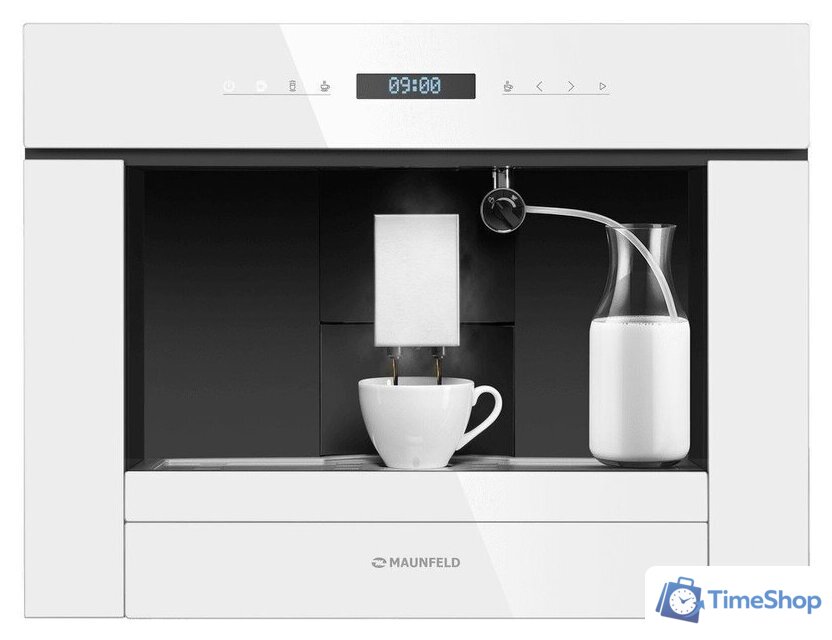Кофемашина MAUNFELD AMCM1503W - Изображение №1 — Интернет-магазин Time-Shop