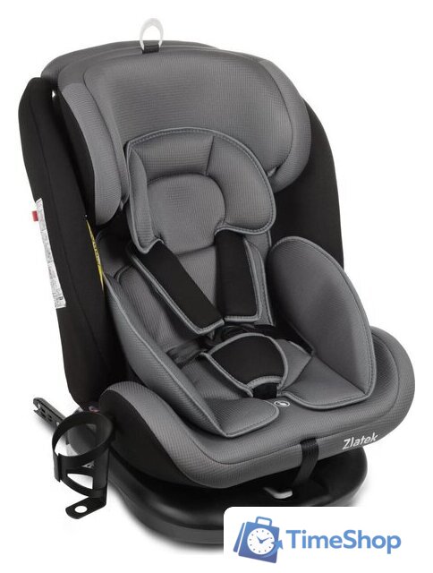 Детское автокресло Zlatek Cruiser Isofix Lux KRES3951 (серый/черный) - Изображение №1 — Интернет-магазин Time-Shop