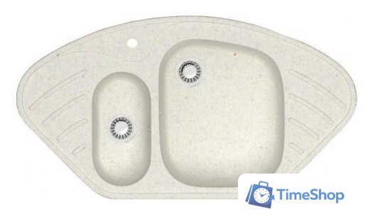 Кухонная мойка Berge BR-9550 (белый матовый) - Изображение №1 — Интернет-магазин Time-Shop