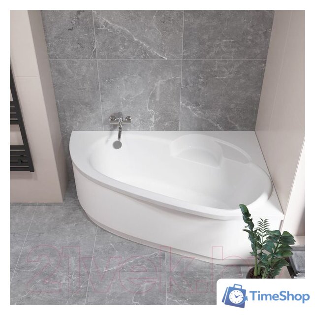 Ванна Lauter Valencia 150x100 2102150R (с ножками) - Изображение №8 — Интернет-магазин Time-Shop