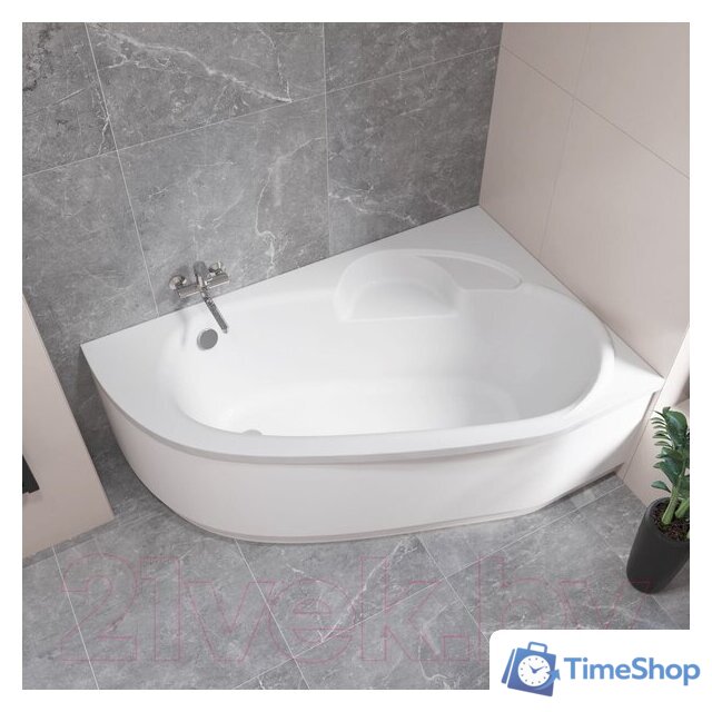 Ванна Lauter Valencia 150x100 2102150R (с ножками) - Изображение №7 — Интернет-магазин Time-Shop