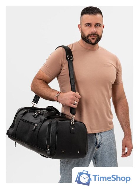 Дорожная сумка Carlo Gattini Classico 4034-01 (черный) - Изображение №20 — Интернет-магазин Time-Shop