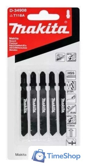Набор пильных полотен Makita D-34908 - Изображение №1 — Интернет-магазин Time-Shop