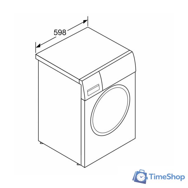 Стиральная машина Bosch Serie 6 WGG254Z1PL - Изображение №8 — Интернет-магазин Time-Shop