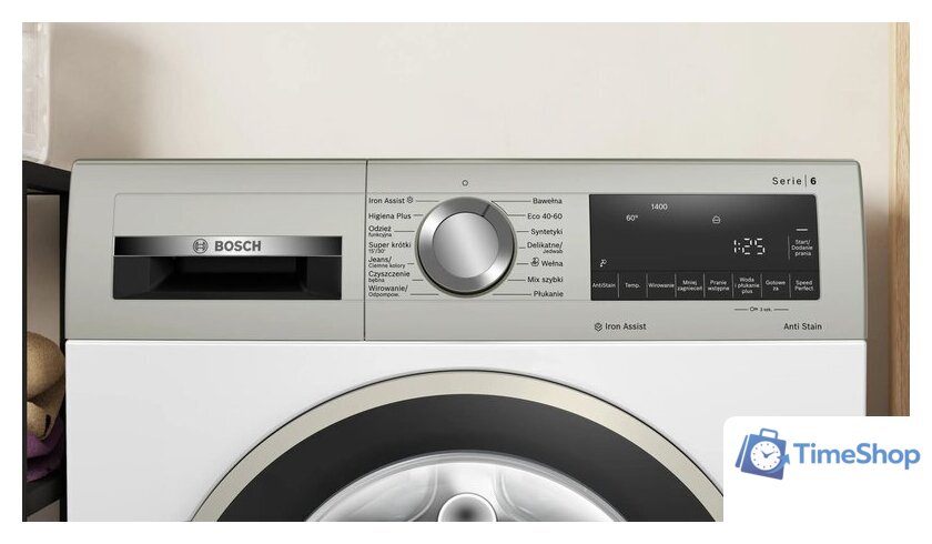 Стиральная машина Bosch Serie 6 WGG254Z1PL - Изображение №4 — Интернет-магазин Time-Shop