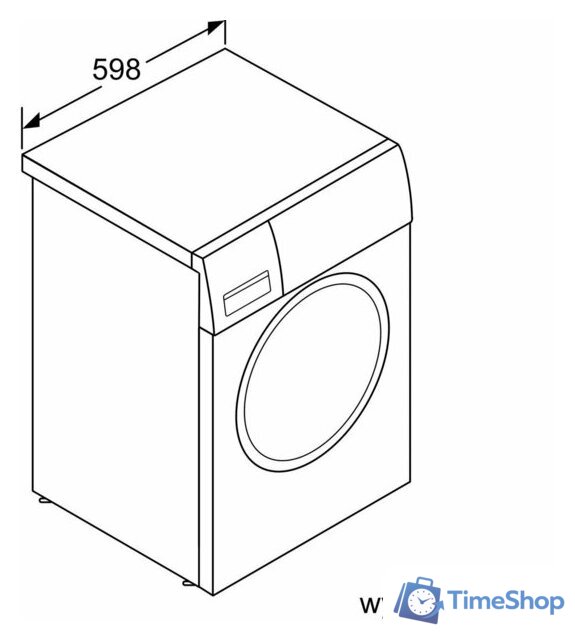 Стиральная машина Bosch Serie 6 WGG254Z1PL - Изображение №8 — Интернет-магазин Time-Shop