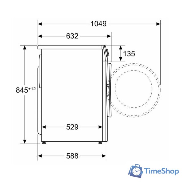 Стиральная машина Bosch Serie 6 WGG254Z1PL - Изображение №9 — Интернет-магазин Time-Shop