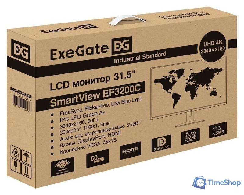 Монитор ExeGate SmartView EF3200C EX299469RUS - Изображение №9 — Интернет-магазин Time-Shop