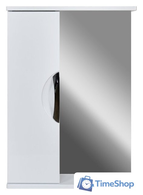  Doratiz Шкаф с зеркалом Афина 60 (белый) - Изображение №2 — Интернет-магазин Time-Shop