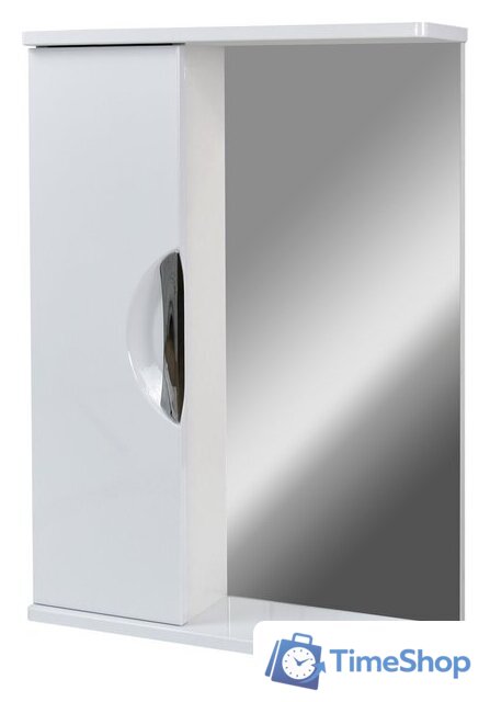  Doratiz Шкаф с зеркалом Афина 60 (белый) - Изображение №1 — Интернет-магазин Time-Shop