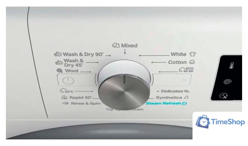 Стирально-сушильная машина Whirlpool FFWDB 964489 SV EE - Изображение №7 — Интернет-магазин Time-Shop