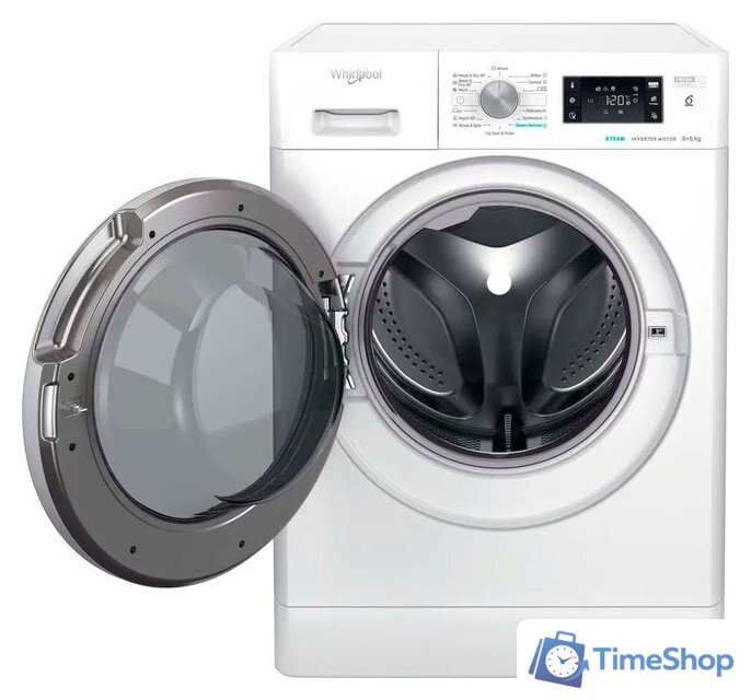 Стирально-сушильная машина Whirlpool FFWDB 964489 SV EE - Изображение №3 — Интернет-магазин Time-Shop