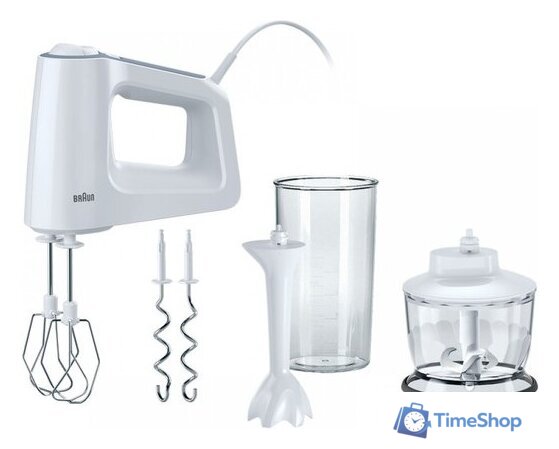 Миксер Braun MultiMix 3 HM 3137 WH - Изображение №1 — Интернет-магазин Time-Shop