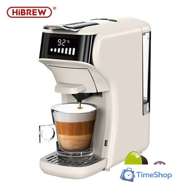 Капсульная кофеварка Hibrew H1B (бежевый) - Изображение №1 — Интернет-магазин Time-Shop