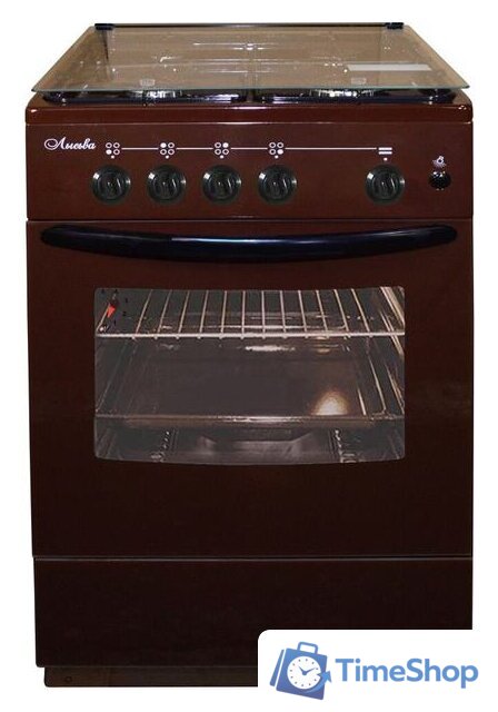 Кухонная плита Лысьва ГП 400 М2С-2у (стеклянная крышка, коричневый) - Изображение №1 — Интернет-магазин Time-Shop