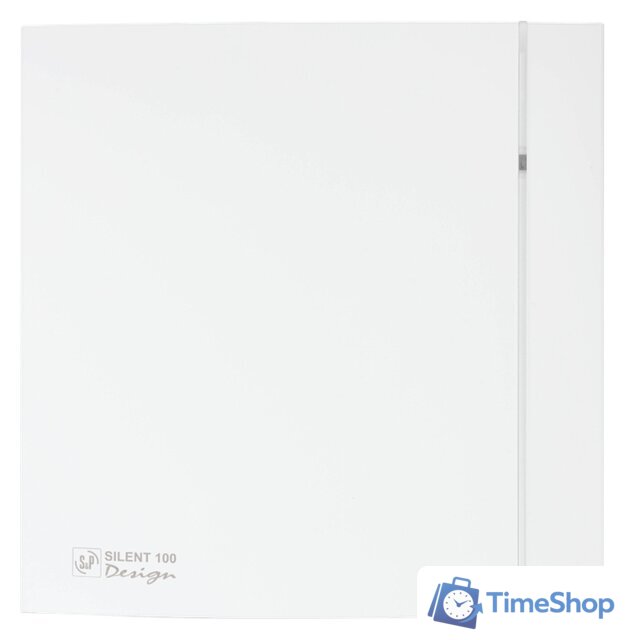 Осевой вентилятор Soler&Palau Silent-100 CZ Matt White Design - 4C 5210007800 - Изображение №1 — Интернет-магазин Time-Shop
