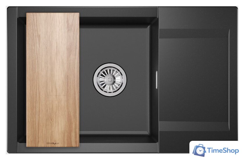 Кухонная мойка Granula ES-7807 (шварц) - Изображение №1 — Интернет-магазин Time-Shop