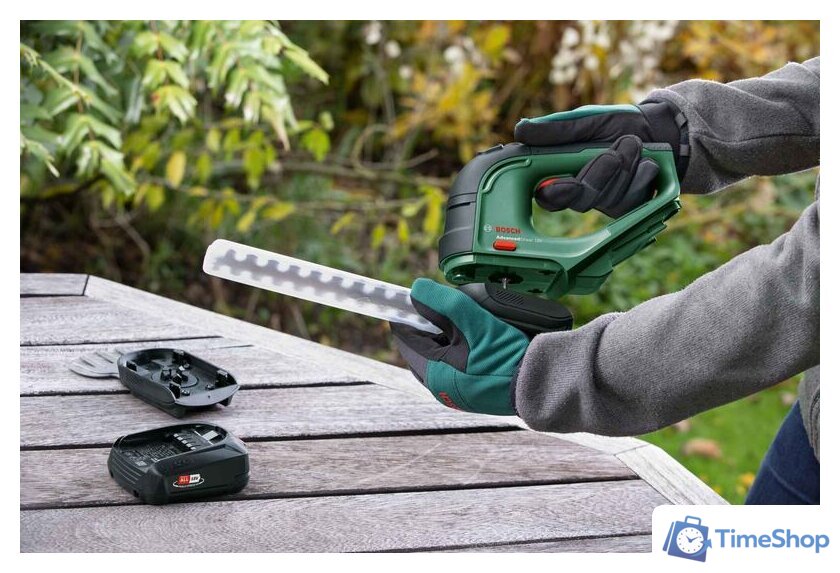 Кусторез + ножницы Bosch Advanced Shear 18V-10 0600857000 (с 1-м АКБ) - Изображение №5 — Интернет-магазин Time-Shop