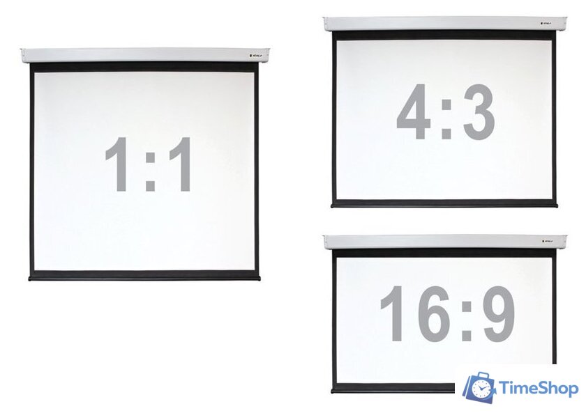 Проекционный экран Digis Electra-F 156x159 DSEF-1103 - Изображение №3 — Интернет-магазин Time-Shop