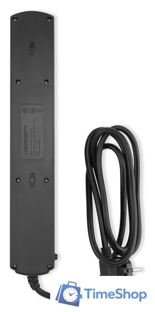 Сетевой фильтр IPPON BK-6-EU-1.8-16-B - Изображение №2 — Интернет-магазин Time-Shop