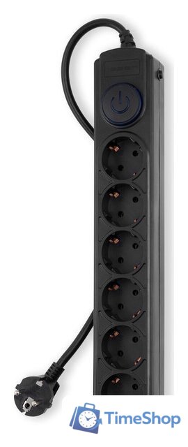 Сетевой фильтр IPPON BK-6-EU-1.8-16-B - Изображение №4 — Интернет-магазин Time-Shop