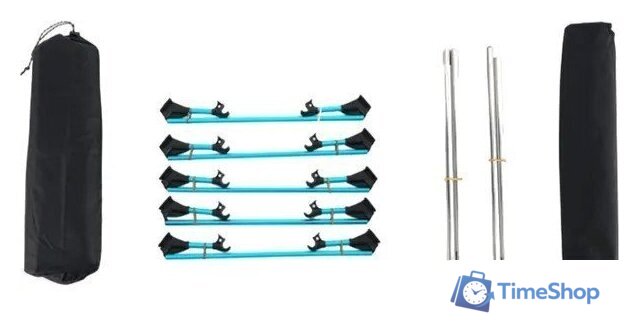 Раскладушка Sundays TBD0557052201A (черный) - Изображение №3 — Интернет-магазин Time-Shop