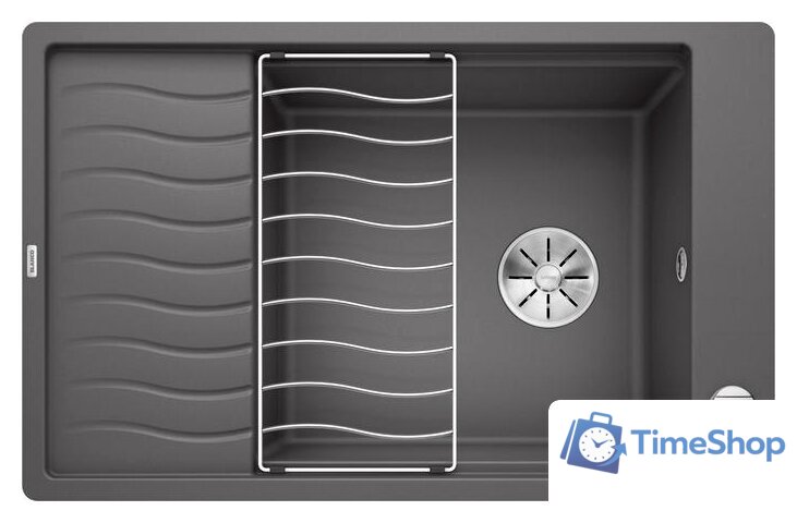 Кухонная мойка Blanco Elon XL 6 S-F (темная скала) 524855 - Изображение №1 — Интернет-магазин Time-Shop