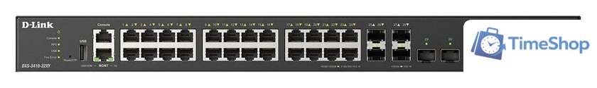 Управляемый коммутатор 3-го уровня D-Link DXS-3410-32SY/A1A - Изображение №3 — Интернет-магазин Time-Shop