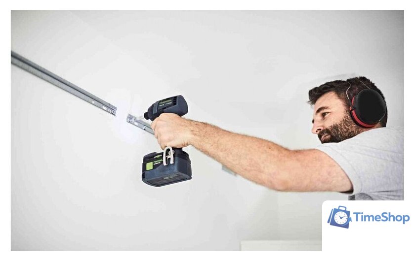 Винтоверт Festool TID 18 HPC 4.0 I-Plus 576482 (с 2-мя АКБ, кейс) - Изображение №6 — Интернет-магазин Time-Shop