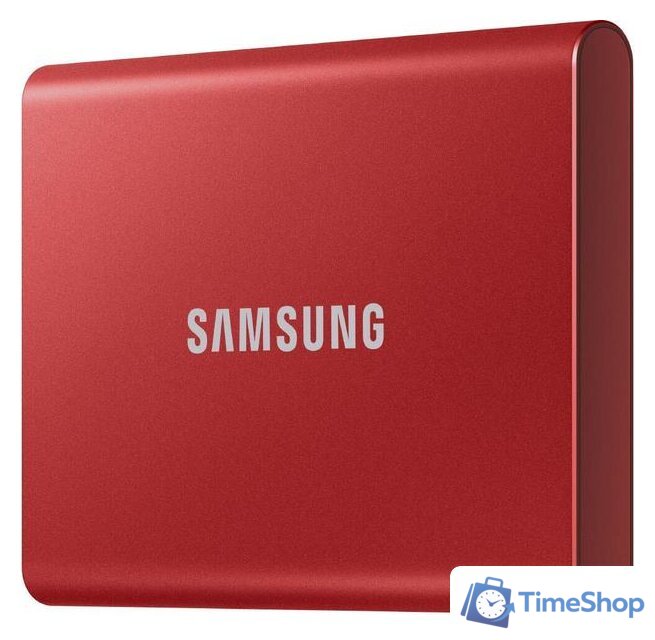 Внешний накопитель Samsung T7 500GB (красный) - Изображение №3 — Интернет-магазин Time-Shop