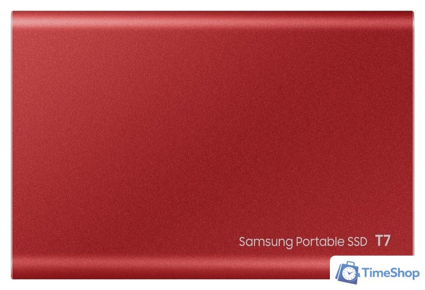 Внешний накопитель Samsung T7 500GB (красный) - Изображение №6 — Интернет-магазин Time-Shop