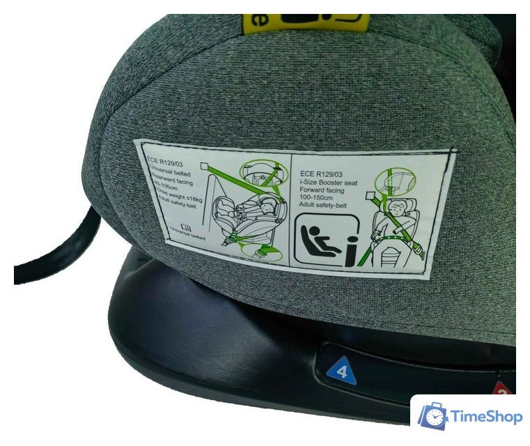 Детское автокресло Nino Safe YC11A (черный) - Изображение №7 — Интернет-магазин Time-Shop