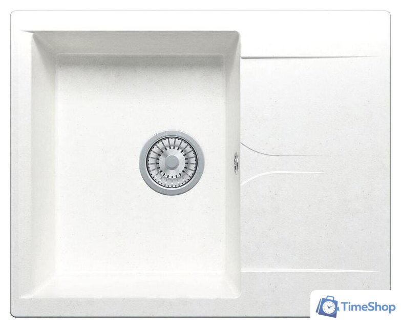 Кухонная мойка Polygran Gals-620 (белый хлопок 36) - Изображение №1 — Интернет-магазин Time-Shop