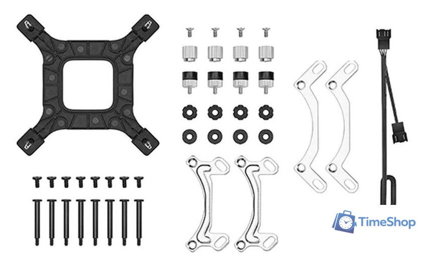 Система жидкостного охлаждения для процессора DeepCool LE520 R-LE520-BKAMMN-G-1 - Изображение №4 — Интернет-магазин Time-Shop