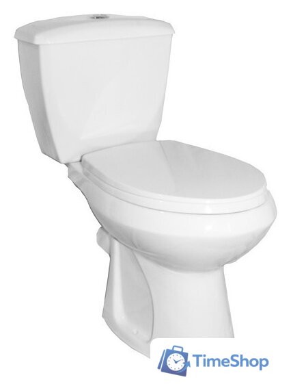 Унитаз напольный Оскольская керамика Элисса (белый) - Изображение №1 — Интернет-магазин Time-Shop