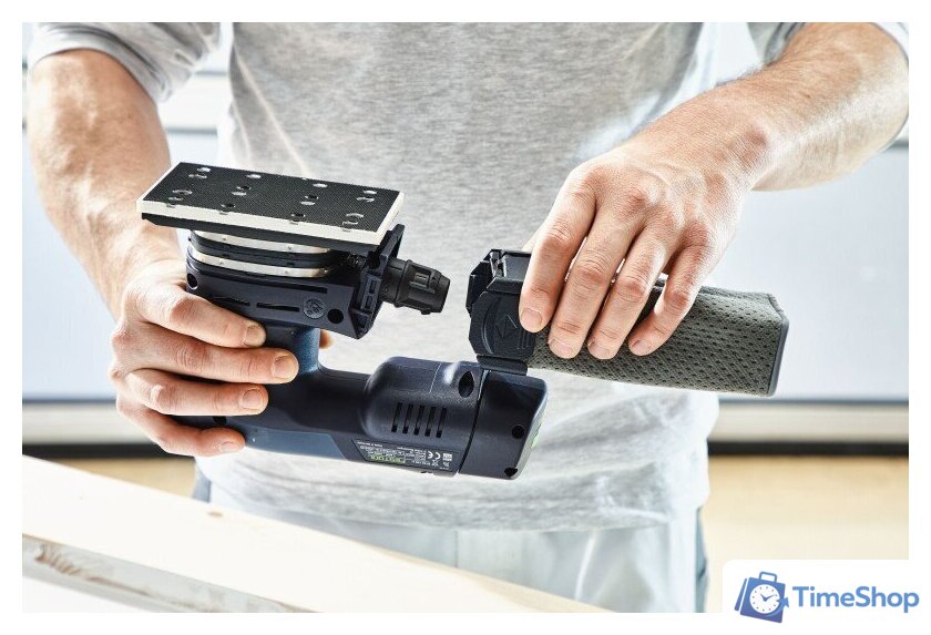 Эксцентриковая шлифмашина Festool RTSC 400-Basic 576347 (без АКБ, кейс) - Изображение №6 — Интернет-магазин Time-Shop