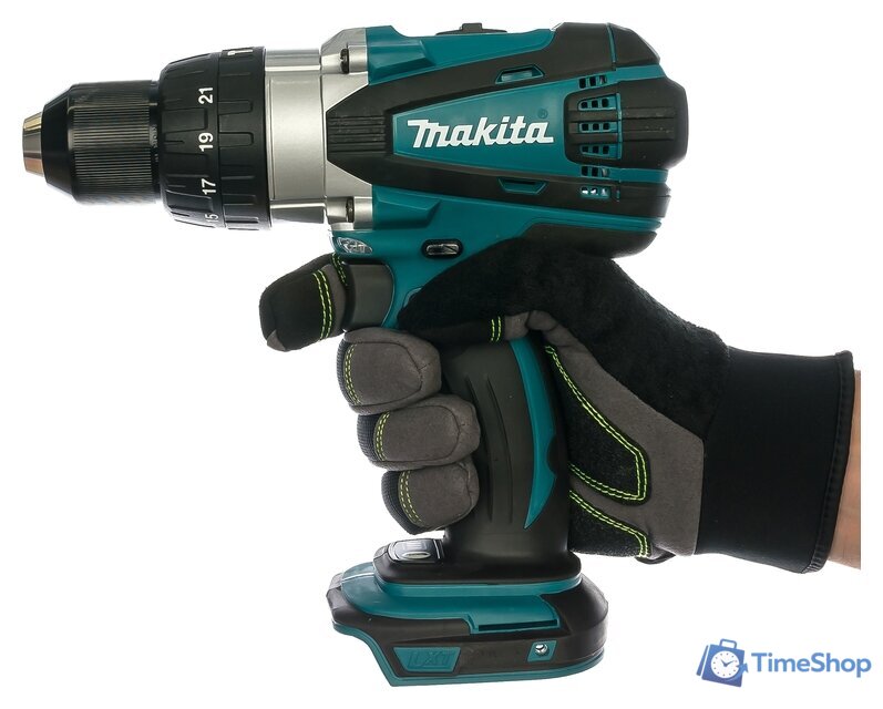 Ударная дрель-шуруповерт Makita DHP458Z (без АКБ) - Изображение №4 — Интернет-магазин Time-Shop