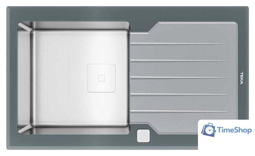 Кухонная мойка TEKA Diamond RS15 1B 1D 86 Auto (серый камень) - Изображение №1 — Интернет-магазин Time-Shop