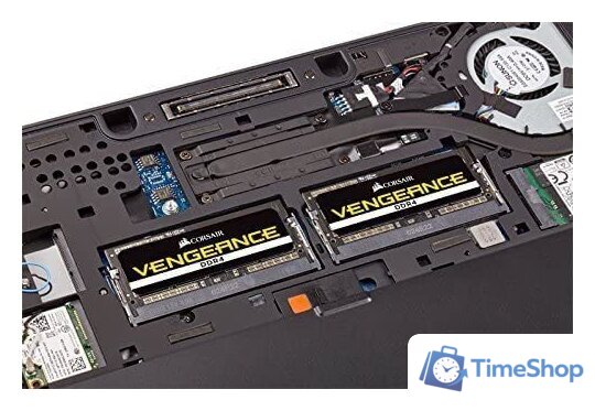 Оперативная память Corsair Vengeance 16GB DDR4 SODIMM PC4-19200 CMSX16GX4M1A2400 - Изображение №3 — Интернет-магазин Time-Shop