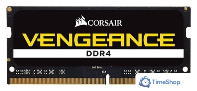 Оперативная память Corsair Vengeance 16GB DDR4 SODIMM PC4-19200 CMSX16GX4M1A2400 - Изображение №1 — Интернет-магазин Time-Shop