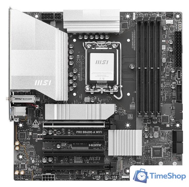 Материнская плата MSI Pro B860M-A WiFi - Изображение №1 — Интернет-магазин Time-Shop
