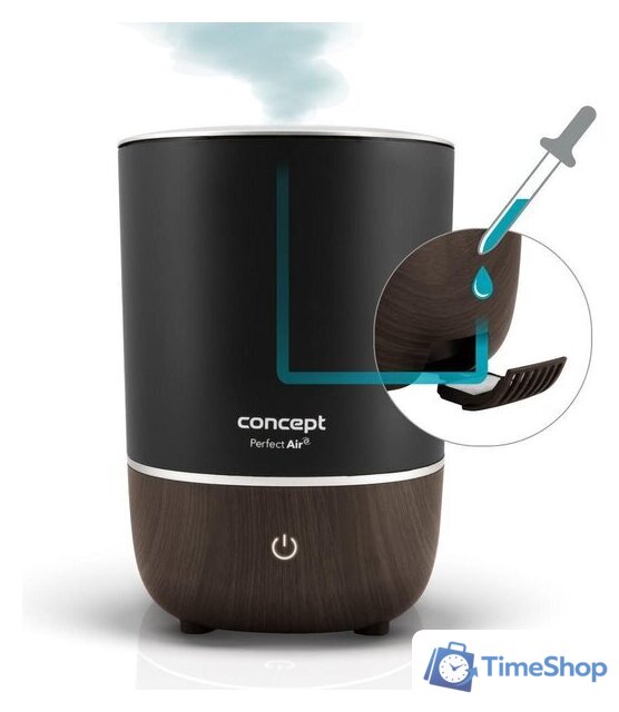 Увлажнитель воздуха Concept ZV1210 (чёрный) - Изображение №3 — Интернет-магазин Time-Shop