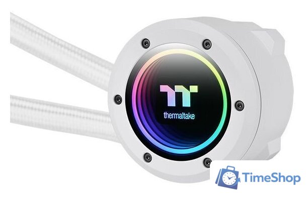 Система жидкостного охлаждения для процессора Thermaltake TH360 V2 ARGB Snow Edition CL-W365-PL12SW-A - Изображение №2 — Интернет-магазин Time-Shop