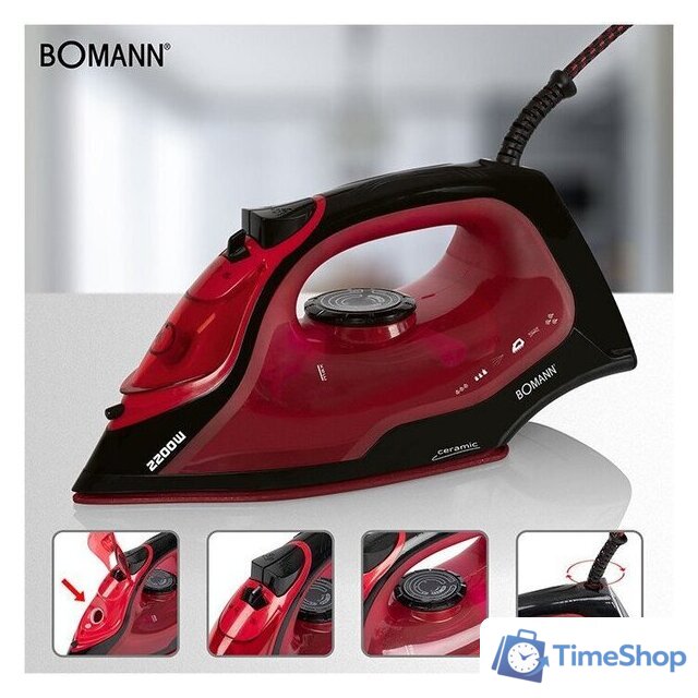Утюг Bomann DB6035CB - Изображение №3 — Интернет-магазин Time-Shop