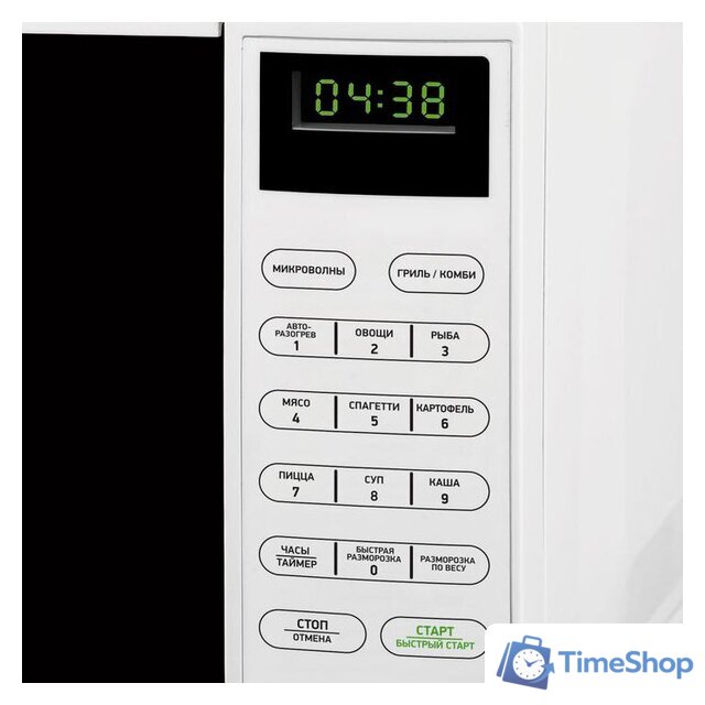 Микроволновая печь BBK 20MWG-735S/W - Изображение №2 — Интернет-магазин Time-Shop