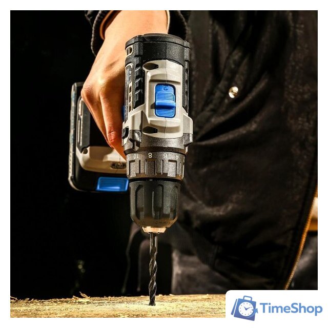 Дрель-шуруповерт Deko Sharker 063-4037 (с 1-им АКБ) - Изображение №4 — Интернет-магазин Time-Shop