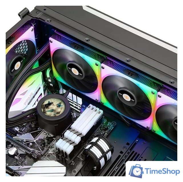 Система жидкостного охлаждения для процессора Thermaltake Toughliquid Ultra 420 RGB CL-W370-PL14SW-A - Изображение №5 — Интернет-магазин Time-Shop