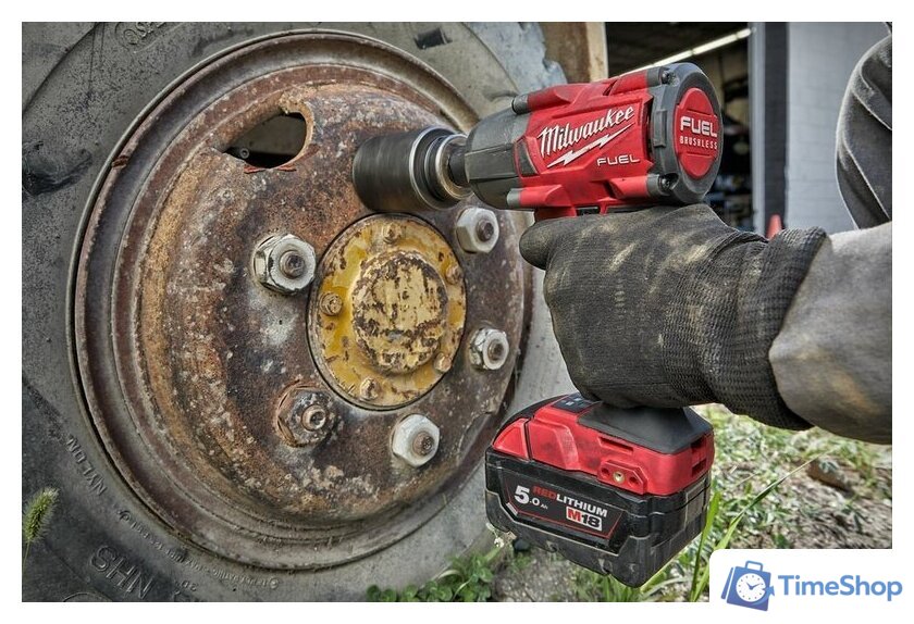 Гайковерт Milwaukee M18 FUEL M18FMTIW2F12-0 4933498057 (без АКБ) - Изображение №17 — Интернет-магазин Time-Shop